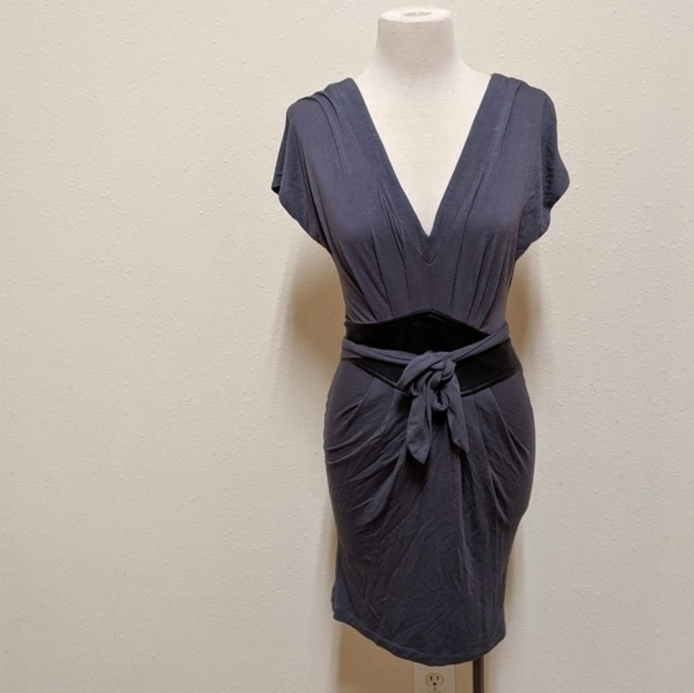 Metropark dress xs gray grey